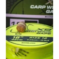 Carlige Legate MATRIX X9 Wide Gape Carp Band Rigs, Nr.12, 45cm, 8buc/plic