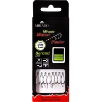 Carlige Legate MIKADO Method Feeder Rig, 10cm, Nr.12, 0.23mm, 8buc/pac Carlige Legate MIKADO Method Feeder Rig, 10cm, Nr.12, 0.23mm, 8buc/pac