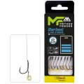 Carlige Legate MIKADO Method Feeder Rig Cu Banda X-Tra Strong, Nr.6, 0.12mm, 10cm, 8buc/pac