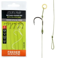 Carlige Legate Nevis Feeder Cu Banda, 8.5cm, Nr.8, 0.16mm, 5buc/plic