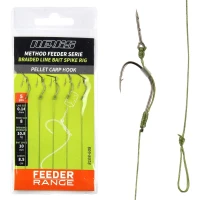 Carlige Legate Nevis Feeder Cu Spin, Nr.6, 0.16mm, 8.5cm, 5buc/pac Carlige Legate Nevis Feeder Cu Spin, Nr.6, 0.16mm, 8.5cm, 5buc/pac