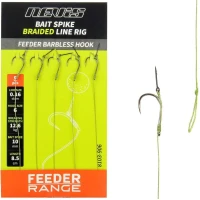 Carlige Legate Nevis Feeder Cu Spin Steg Barbless, Nr.12, 0.12mm, 8.5cm, 10buc/pac Carlige Legate Nevis Feeder Cu Spin Steg Barbless, Nr.12, 0.12mm, 8.5cm, 10buc/pac