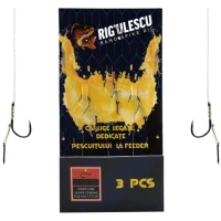 Carlige Legate Rigulescu Cu Spin, Nr.10, 7.5cm, 3buc/pac