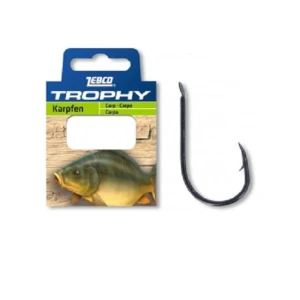 Carlige Legate Zebco No.6 70 Cm 0.28 Mm Trophy Carp