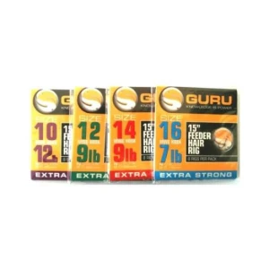 Montura Feeder Guru Hair Rig Carlig Nr 10 0.25mm