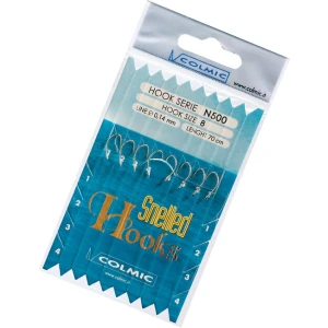 Carlige colmic legate n500 nr 10-0.12 70cm