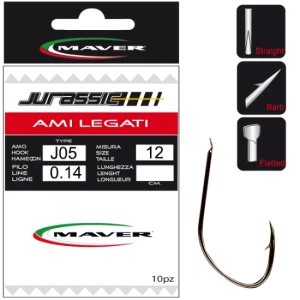 Carlige Legate Maver Jurassic J05 Nr 20-0.10