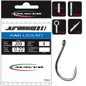 Maver Carlige Legate Jurassic J09 Nr 8-0.24