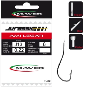 Carlige Legate Maver Jurassic J13 Nr 6-0.26