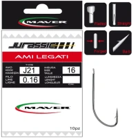 Carlige Legate Maver Jurassic J21 Nr 4-0.26