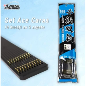 Carlige Legate Caras Zheng, Nr.8, 0.18mm, 20buc/pac