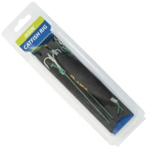 Carlige Legate Jaxon Catfish Float Mono Rig Ancora, Nr.5/0, 1.30mm, 1buc/pac
