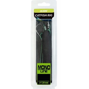 Carlige Legate Jaxon Catfish Float Mono Rig, Nr.6/0, 1.30mm, 1buc/pac