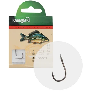 Carlige Legate Kamasaki K807bn, Nickel, Nr.4, 10buc/pac