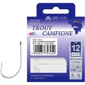 Carlige Legate Mikado Trout Campione, 200cm, Nr.2, 0.25mm, 10buc/pac Carlige Legate Mikado Trout Campione, 200cm, Nr.2, 0.25mm, 10buc/pac