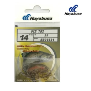 Hayabusa Carlige Fly 752 Bz Nr 12 25 Buc