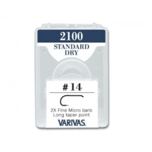 Carlige Varivas Fly 2100 2x Fine Nr 16 Micro Barb
