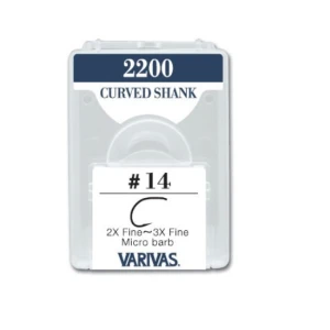 Carlige Varivas Fly 2200 2x-3x Fine Nr 22 Micro Barb