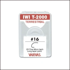 Carlige Varivas Fly Iwi T-2000 2x Fine Nr 16 Micro Barb