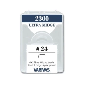 Carlige Varivas Fly Ultra Midge 4x Fine Nr 20 Micro Barb
