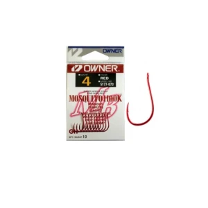 Carlig Owner 5177 No2 Mosquito Red Hook Carlig Owner 5177 No2 Mosquito Red Hook