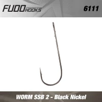 CARLIGE FUDO WORM SSB BN Black Nickel Nr.2  6buc/plic  