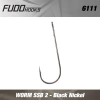 CARLIGE FUDO WORM SSB BN Black Nickel Nr.3/0  4buc/plic 