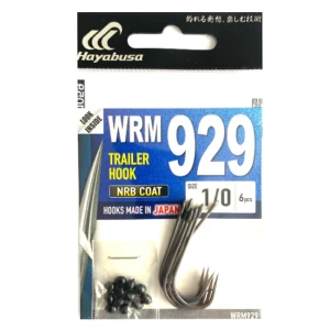 CARLIGE HAYABUSA TRAILER HOOK WRM 929 NRB NR 2/0 5BUC CARLIGE HAYABUSA TRAILER HOOK WRM 929 NRB NR 2/0 5BUC