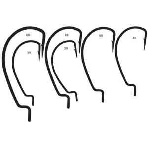 Carlig Mustad Ultrapoint Bln Offset Nr.8/0 - 3buc/plic
