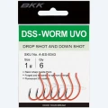 Carlige BKK DSS-Worm UVO, Drop Shot - Split Shot, Nr.1/0, 5buc/pac Carlige BKK DSS-Worm UVO, Drop Shot - Split Shot, Nr.1/0, 5buc/pac