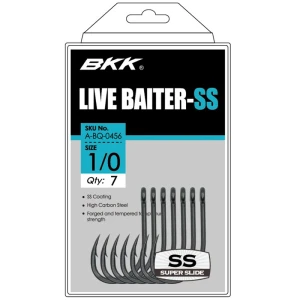 Carlige BKK Live Baiter SS, Nr.3/0, 6buc/pac Carlige BKK Live Baiter SS, Nr.3/0, 6buc/pac