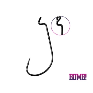 Carlige Bomb D Shot Offs Worm  5buc Nr 1/0