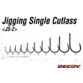 Carlige DECOY JS-2 Jigging Single Cutclass N, Nr.6/0, 5buc/pac Carlige DECOY JS-2 Jigging Single Cutclass N, Nr.6/0, 5buc/pac