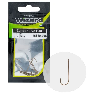 Carlige Energo Team Wizard Zander Live Bait Light Nr.4, 8buc/pac Carlige Energo Team Wizard Zander Live Bait Light Nr.4, 8buc/pac
