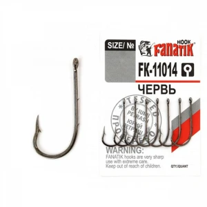 Carlige Fanatik FK-11014 No.6  8buc/plic Carlige Fanatik FK-11014 No.6  8buc/plic