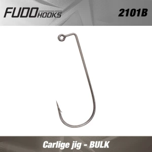 Carlige Fudo Ab Jig Black Nickel Nr.2 50buc/bulk