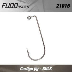 Carlige Fudo Ab Jig Black Nickel Nr.3/0 50buc/bulk