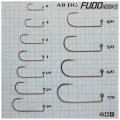 Carlige Fudo AB JIG Black Nickel Nr.3/0 50buc/bulk Carlige Fudo AB JIG Black Nickel Nr.3/0 50buc/bulk