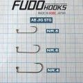 Carlige Fudo AB JIG STG Black Nickel Nr.8 50buc/plic Carlige Fudo AB JIG STG Black Nickel Nr.8 50buc/plic