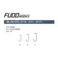 Carlige Fudo AB JIG STG Black Nickel Nr.8 50buc/plic Carlige Fudo AB JIG STG Black Nickel Nr.8 50buc/plic