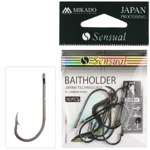 Carlige Mikado Sensual Baitholder Bn, Nr.1/0, 10buc/pac