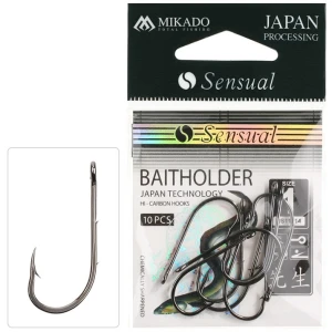 Carlige Mikado Sensual Baitholder,  Nr.4/0, 10buc/pac