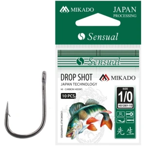 Carlige Mikdo Sensual Drop Shot Bn, Nr.2/0, 10buc/plic