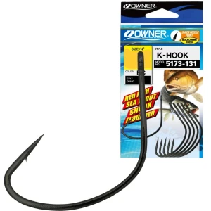 Owner Carlige 5173 K-hook, No.5/0, 5buc/pac