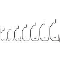 Carlige Offset Mustad Assault Finesse, Nr.1/0, 7buc/pac