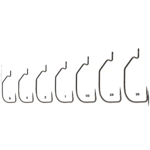 Carlige Offset Mustad Assault Finesse, Nr.3/0, 7buc/pac