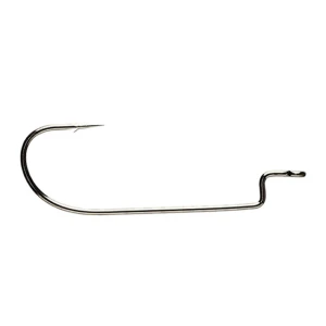 Carlige Offset Vanfook Worm-45b Ns Black Slim Upper Offset Hooks  Nr.5/0, 4buc/plic