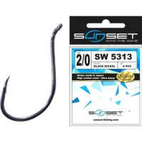 Carlige SUNSET Sunhooks SW 5313BN, Nr.2, 8buc/pac Carlige SUNSET Sunhooks SW 5313BN, Nr.2, 8buc/pac