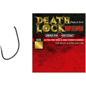Carlige Varivas Death Lock Wide Hooks, Nr.3, 10buc/pac Carlige Varivas Death Lock Wide Hooks, Nr.3, 10buc/pac