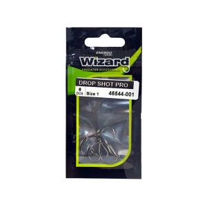 Carlige Wizard Drop Shot Cu Ochet, Nr.1, 6 Buc/plic
